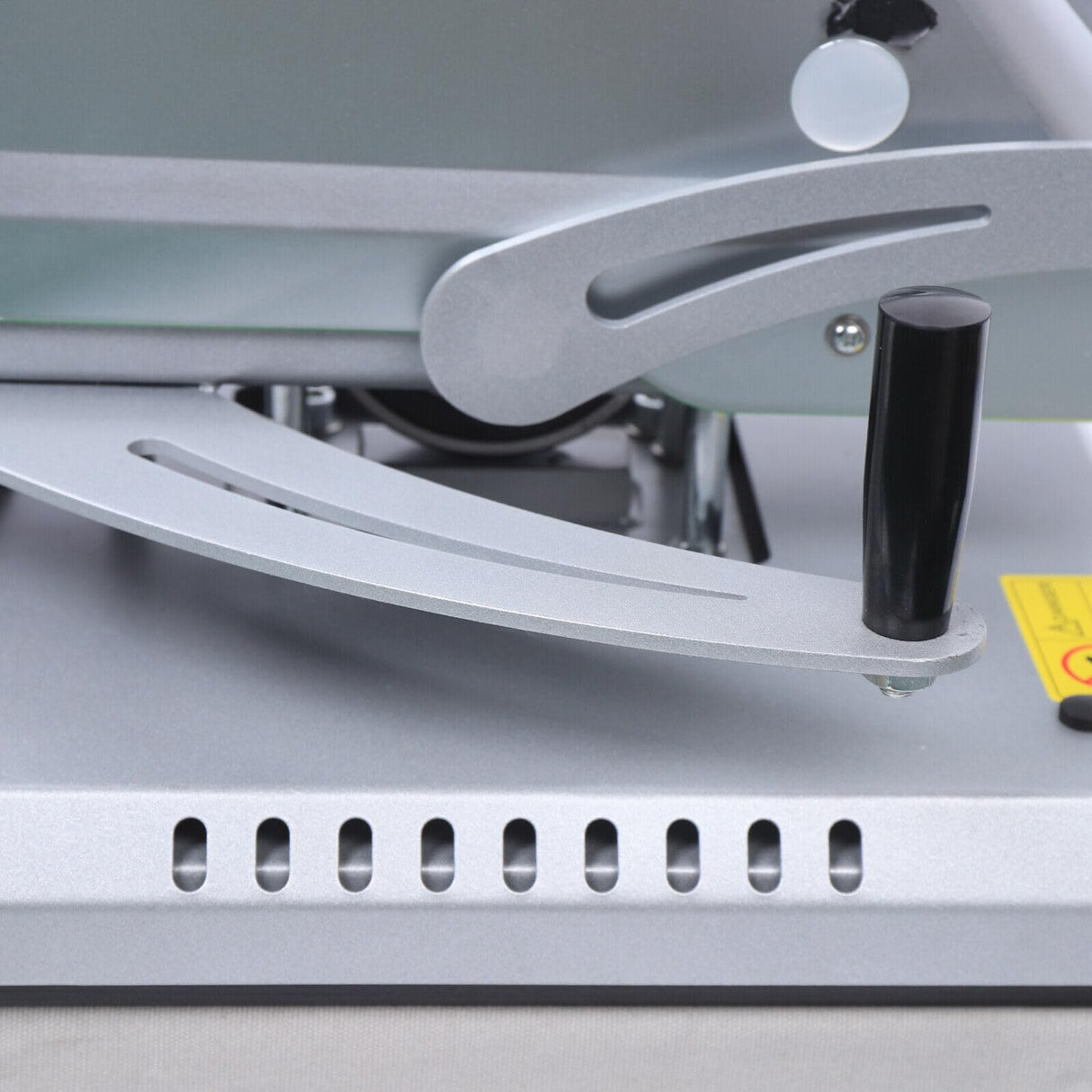 Heat Press, Swing Away Heat Press Machine with 15x15 Heat Pad Slide Out Base 1400W, for T Shirts Mugs Hat Plate Cap YINZINR