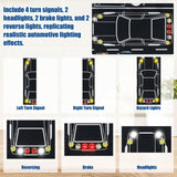 MIOYOOW DIY Car Driving Simulation Soldering Practice Kit, Electronics Project Car Driver Simulator Solder Project Kit for High School & College Students Learning MiOYOOW