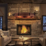 Newrays Antique Wood Wine Barrel Pendant Lamp Hanging Rustic Kitchen Bar Ceiling Lamp Light Fixtures Newrays