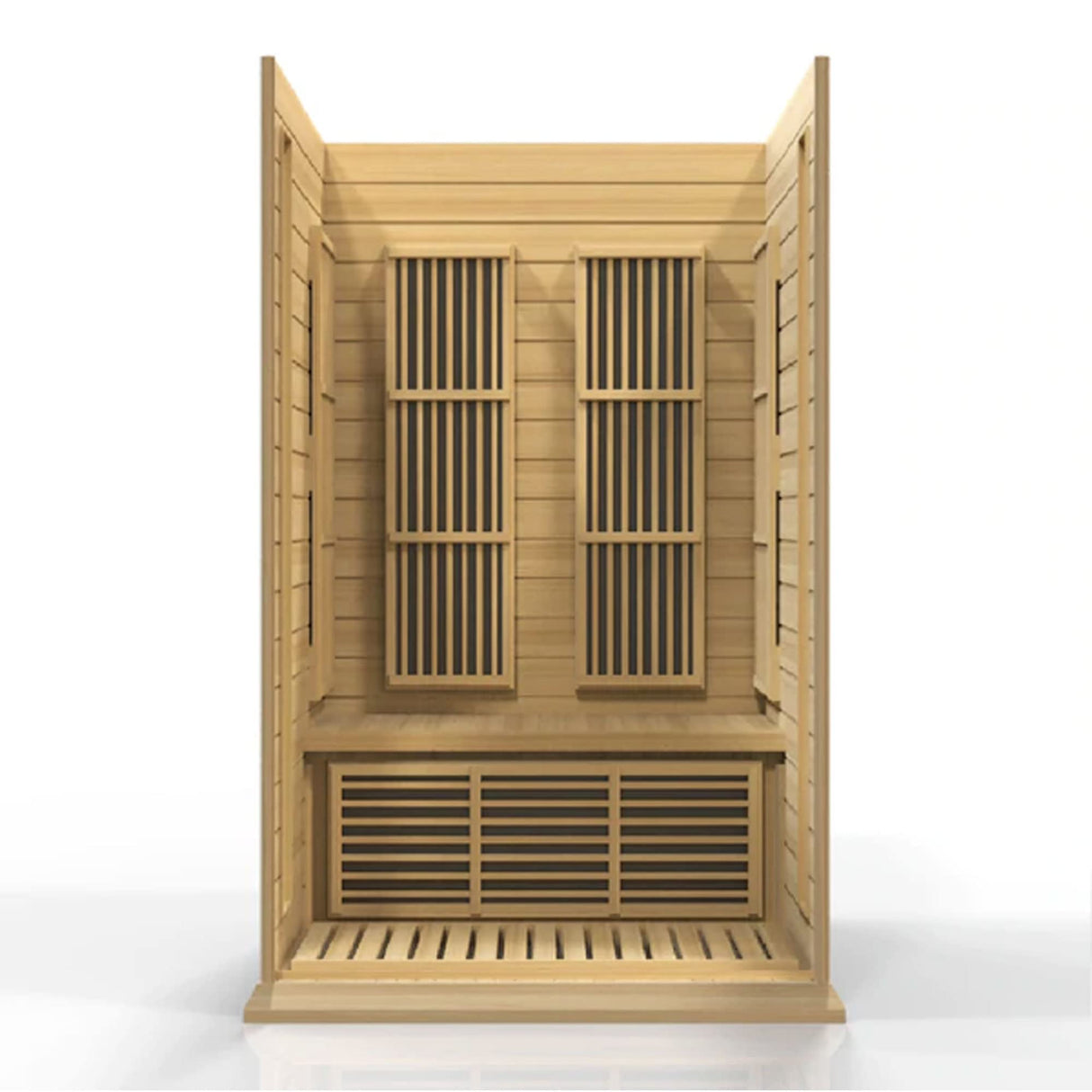 DYNAMIC SAUNAS Maxxus Toulouse MX-K206-01 Low EMF (Under 8 MG) FAR Infrared Sauna - Curb Side Delivery… DYNAMIC SAUNAS