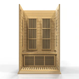 DYNAMIC SAUNAS Maxxus Toulouse MX-K206-01 Low EMF (Under 8 MG) FAR Infrared Sauna - Curb Side Delivery… DYNAMIC SAUNAS