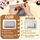 Mayboos 6 PCS Needle Felting Kit, Animal Needle Felting Beginner Kits Wool Felt Needle Felting Tools with Instruction for DIY Craft Animal Home Decoration (Cute Dog) Mayboos
