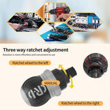 hyhenlil 26-in-1 Ratcheting Multi-Functional Double-Head Screwdriver with Storage Box, Stubby Repair Tool, Multi-Purpose Installation Tool, Removable/Adjustable/Reversible/Switchable/Portable hyhenlil