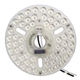 36W 6.4" LED Ceiling Fan Light Kit - Replacement LED Light Board Panel with 3 Color Temperature Memory Function OLYMSTAR