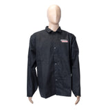 Lincoln Electric KH808L Black Large Flame-Resistant Cloth Welding Jacket Lincoln Electric