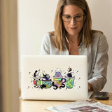 UV DTF Cup Wrap, Transfer Stickers for 16oz Glass Cups，UV DTF Cup Wrap Transfer Cup Stickers Decals Waterproof Rub on Transfers for Crafts Vintage（Halloween Series-12Sheets） DNCHGOYA