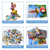 Jigsaw Puzzles for Adults 1000 Piece Puzzle for Adults 1000 Pieces Puzzle 1000 Pieces-Birds & Flowers(27.6"x 19.7") HUADADA