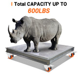 WBD 2" Plate Caster Wheels Set of 8, Heavy Duty Casters with Brake, 1200 Lbs, Safety Dual Locking, Industrial Swivel Top Plate Casters Wheels for Furniture, Carts (Screws and Screwdriver) W B D WEIBIDA