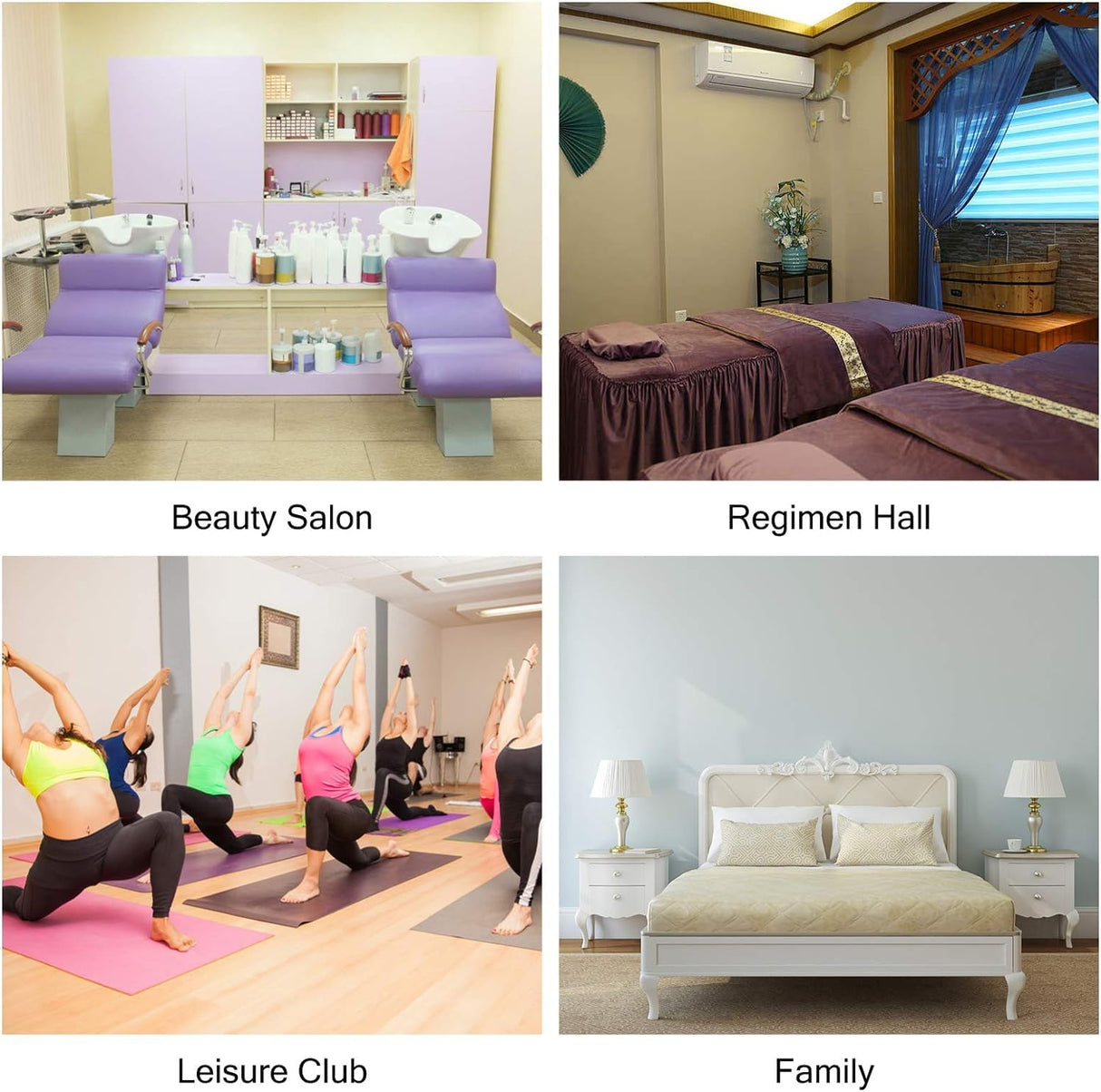 Sleeves Design Far-Infrared Sauna Blanket Fast Heating with Digital Control, Intelligent Remote Control 110V Pain Relief Detox Sauna Bed JKIUI