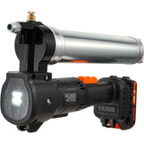 VEVOR Cordless Grease Gun, 20-Volt, 10,000 PSI, 39" Long Hose, Electric Grease Gun Kit Professional High Pressure Battery Powered Grease Gun with Carrying Case, Battery and Charger Included, Black VEVOR