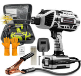 Saker Portable Welding Machine, 20-120A Upgraded 110V Handheld Welding Machine with IGBT Inverter 6 Variable Current, Portable Electric Welding Machine for 1/16″-1/8″ Welding Rods (Black) bokando