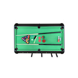 KICK Triplex 55″ Telescopic Rods 3-in-1 Swivel Multi Game Table (Black) - Combo Game Table Set - Billiards, Air-Hockey and a Foosball for Home, Game Room, Friends and Family! KICK