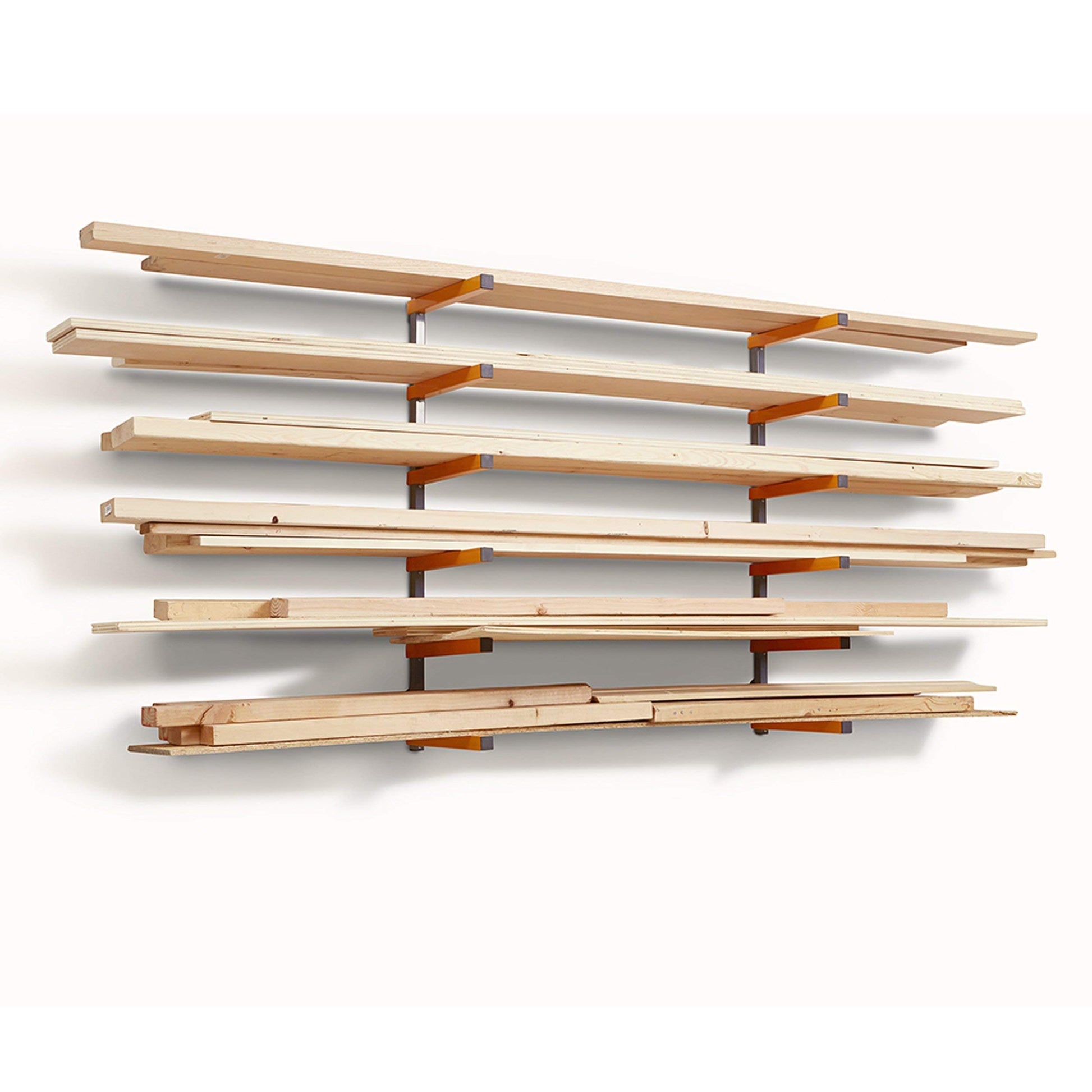 TWO BORA PBR-001 Wood Organizers & Lumber Storage Metal Racks - WoodArtSupply