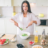 HANSGO Small Wooden Spoons, 6PCS Small Soup Spoons Wooden Spoons for Eating with Honey Coffee Tea Jam Bath Salts, 6" HANSGO