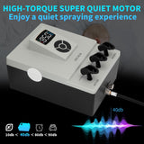 Ovaga Upgraded 85PSI Ultra-Silent Professional Airbrushing System Kit, Dual-Action Multi-Function Airbrush Set with Compressor for Painting Cake Decoration Makeup Art Craft Nail Design Model Tattoo Ovaga