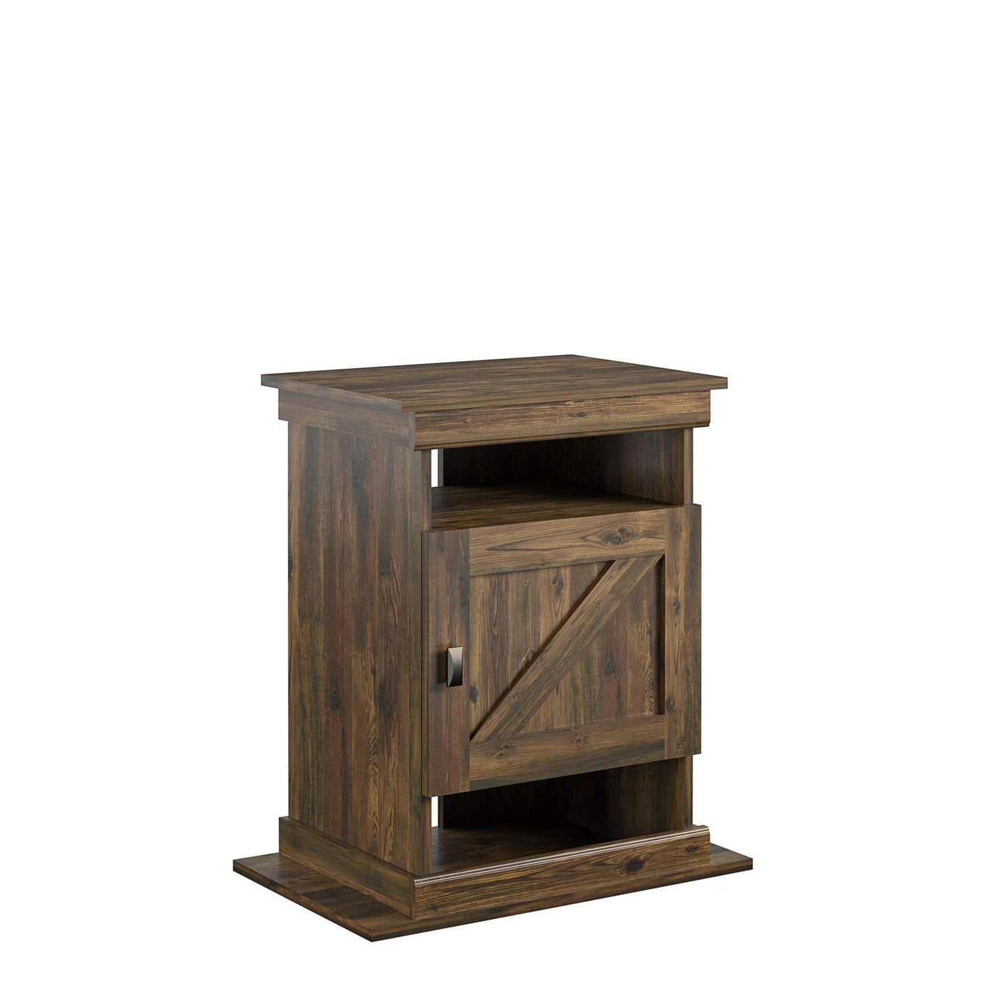 Flipper Farmington Aquarium Stand, Rustic - WoodArtSupply