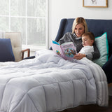 Lucid 5 Inch Memory Foam Mattress – Low Profile - Firm Feel - Infused with Bamboo Charcoal and Gel - Bed in a Box - Temperature Regulating - Breathable - Twin Size LUCID