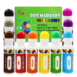 Yuanhe Dot Markers Bingo Daubers - 10 Colors Washable Paint Dotters for Toddlers and Kids Art Supply Yuanhe
