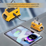 Hakea Cordless Soldering Station for Dewalt 20V Max Battery - Electric Digital LCD Display Soldering Iron Station Fast Heating Up Soldering Station for DIY, Appliance Repair (Battery Not Included) Hakea
