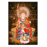 Instarry 5D Diamond Painting Kits for Adults Large Size King of Tibet Figure of Buddha Cross Stitch Embroidery Home Decor Art Set 23.6x31.5 inch Instarry