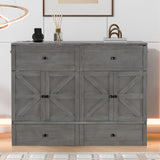 YOPTO Full Size Murphy Bed Chest,Folding Storage Wall Bed with Large Drawers,USB Ports & 2 Three-Prong Outlets,Hidden Cabinet Platform Bed W/Wood Slats Support,for Bedroom,Guest Room,Brushed Gray YOPTO