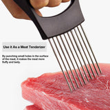 JAYVAR Onion Holder for Slicing, Lemon Slicer Onion Cutter for Slicing, Vegetable Cutter for Potato and Tomato, Avocados, Eggs, Food Slicer Assistant Tool for Slicing Fruit Lemon and Meat JAYVAR