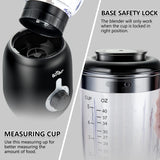 Bear Blender, 2024 New 700W Smoothie Countertop Blender with 40oz Blender Cup for Shakes and Smoothies, 3-Speed for Crushing Ice, Puree and Frozen Fruit with Autonomous Clean Bear