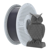 NextShapes Standard PLA 1.75mm with Reusable Spool Set, Detachable & Easy to Use, Neatly Wound & High Speed 3D Printing Filament for Most FDM 3D Printers (Dark Grey, 1000g) NextShapes