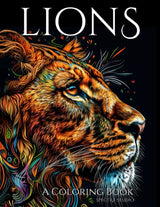 Lions, A Coloring Book Majosta