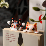 LET’S Resin Bookmark Resin Molds Silicone, Cute 3D Animal Bookmark Silicone Molds for Epoxy Resina with Paperclip Pattern 3mm Thin,Small Bookmarks Molds for UV Resin Crafts,Gifts for Book Lovers LET'S RESIN