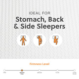 Signature Design by Ashley King Size Chime 12 Inch Medium Firm Memory Foam Mattress with Green Tea & Charcoal Gel Signature Design by Ashley