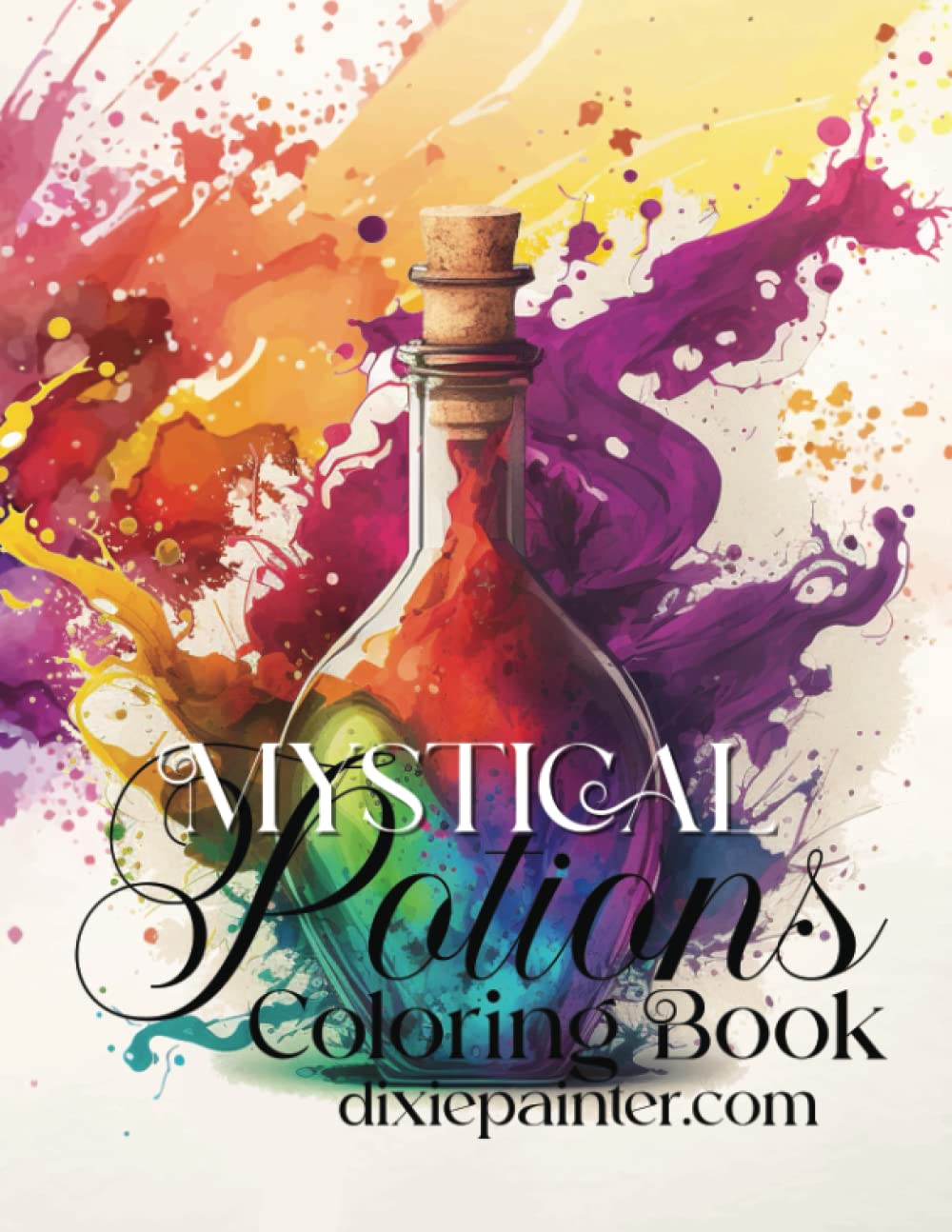 Mystical Potions Coloring Book WoodArtSupply