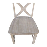 International Concepts Cosmo Stool Barstool, Washed Gray Taupe IC International Concepts