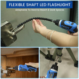 MXMZHXU Cordless Screwdriver, 8V Max 10Nm Electric Power Screwdriver with 47 Accessories, 6+1 Torque, Pivoting Handle, 2000mah Rechargeable Screw Gun & Bit Set with LED Light, Flexible Shaft MXMZHXU