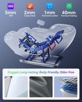 4D+3D Dual Mechanism Massage Chair Full Body Zero Gravity Massage Chair Recliner,AI Fatigue Health Detection,20 * 9+ User-Customized Massage Mode,8" HD Touchscreen&Vioce Control,Back Heating White CareTech