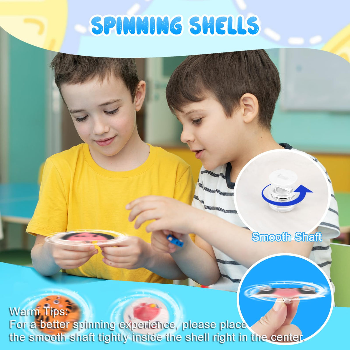 Sea Shell Painting Kit for Kids, Christmas Birthday Gifts for Girls Boys Toys for Ages 4 5 6 7 8 9, Children DIY Creative Activity Art Toys with Refrigerator Magnets, 4-12 Year Old Arts & Crafts Gifts WODEER
