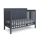 Sorelle Furniture Essex Crib Classic 4-in-1 Convertible Crib, Made of Wood, Non-Toxic Finish, Wooden Baby Bed, Toddler Bed, Child’s Daybed and Full-Size Bed, Nursery Furniture-Midnight Sorelle