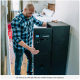 VAULTEK RS500i Compact Quick Access Biometric Rifle Safe with Modular Interior, ViSN Smart WiFi, Live Alerts, Auto-Open Door, & Anti-Theft Protection, Modular High Capacity Safe / ViSN RS500i VAULTEK