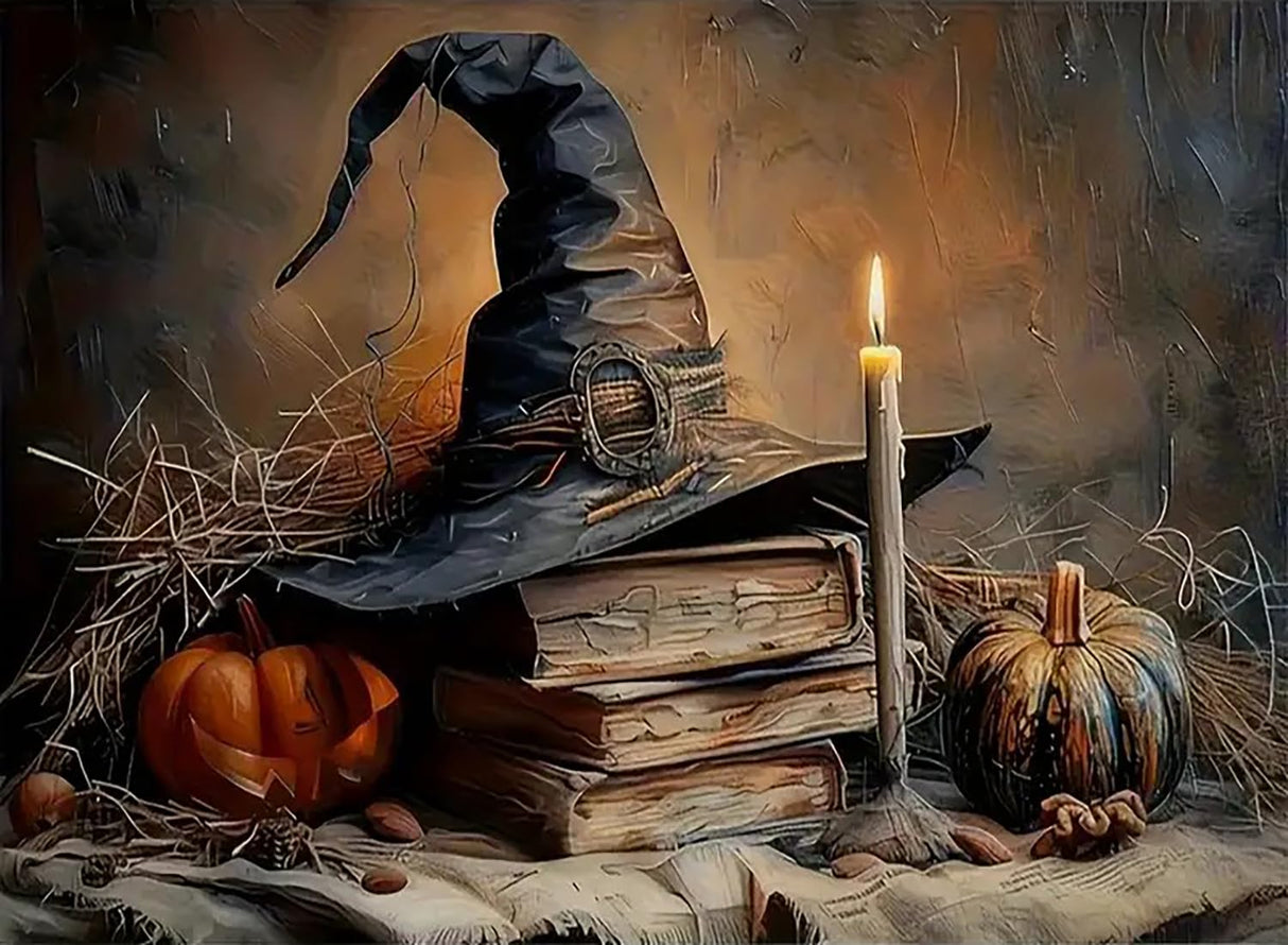 ARPADAMO Magic Hat Diamond Art Kits for Adults,5D Magic Diamond Painting DIY Diamond Art Diamond Painting Kits for Adult,Round Full Drill Diamonds, Diamond Art Kits for Home Decor-12x16inch ARPADAMO