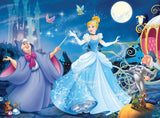 Ravensburger Disney Princess Cinderella Glitter Jigsaw Puzzle - 100 Unique Pieces Enhances Concentration & Creativity | Eco-Friendly | Ideal for Kids Ravensburger