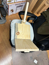 Mexican All Wood Large 12" Manual Tortilla Maker Press Wooden Handle Made In Mexico flower Corn Sugar Pancakes (gorditas) Savory Christmas Crispiest (bunuelos). WoodArtSupply