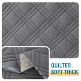 H.VERSAILTEX 100% Waterproof Recliner Chair Cover Nonslip Recliner Cover Stay in Place Electric Power Lift Recliner Slipcovers Fitted Standard Large Power Lift Recliner with Side Pocket,Grey/Beige H.VERSAILTEX