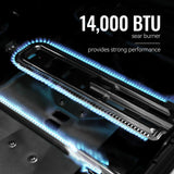 Royal Gourmet GA5401T 5-Burner Propane Gas Grill with Sear Burner and Side Burner, Stainless Steel BBQ Grill with 632 Sq. In. Grilling Area for Outdoor Barbecue Cooking, 64,000 BTUs, Silver Royal Gourmet