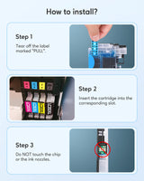 LC203XL Compatible Ink Cartridge Replacement for Brother LC203XL LC201XL LC203 LC201 to Use with MFC-J480DW MFC-J880DW MFC-J4420DW MFC-J680DW MFC-J885DW (2 Cyan, 2 Magenta, 2 Yellow, 6 Pack) DAM aila