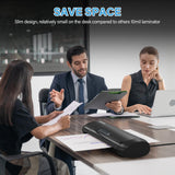 3-10 Mil Commercial Laminator Machine with Laminating Sheets, 4-Roller Jam-Free Thermal Laminator Machine 11x17, Fast Warm-up 13 Inch Laminating Machine, Hot Lamination Machine for Office School Home Qfun