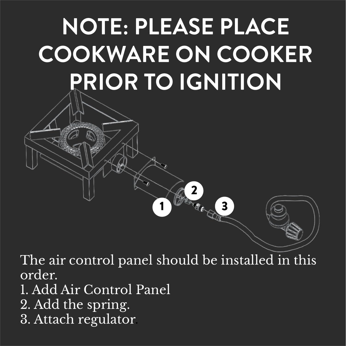 GasOne High Pressure Single Propane Burner - Outdoor Cooking with Heat Shield and Guard – Propane Burner Head for Camping, Tailgating, Seafood Boil, Home Brewing - Patent Pending Gas One