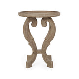 Christopher Knight Home Eleanor French Country Accent Table with Round Top, Natural Christopher Knight Home