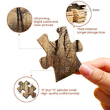 WOZUIBAN Adult Puzzle Classic Jigsaw Puzzle 1000 Pieces Wooden Puzzle DIY Forest Map Bear Modern Home Decor Unique Gift Intellectual Game 75x50cm najiaxiaowu