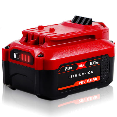 TenHutt 【Upgrade】 20V 6.0Ah Replacement Battery for Craftsman 20V Battery V20 Lithium Ion Battery for CMCB205 CMCB204 CMCB206 CMCB202 CMCB201 20V Cordless Power Tools