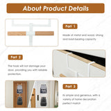 XYDHQS Backpack Over The Door Hanger for Closet or Bedroom, Schoolbag Metal Storage Rack, 2 Tiered Home Tower Backpack Hanger, Easy Installation Over The Door Hook Schoolbag Organizer. XYDHQS